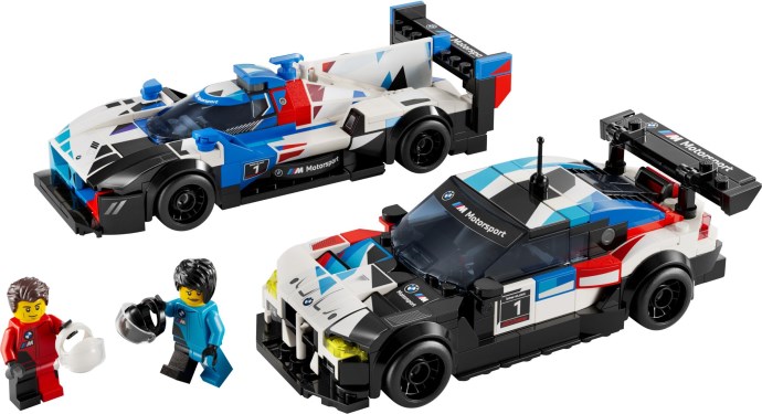 Samochody wyścigowe BMW M4 GT3 i BMW M Hybrid V8
